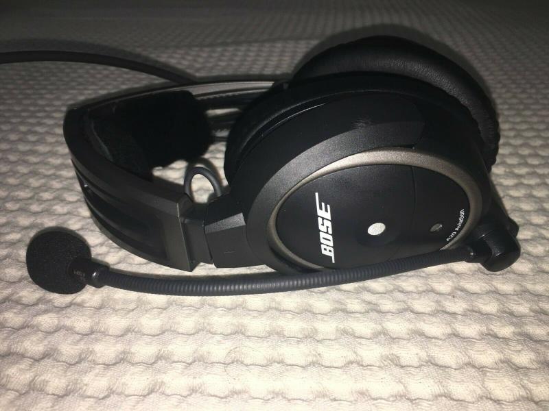 ulm  -  occasion -  Casque d'aviation Bose A20 avec Bluetooth, double - ulm multiaxes occasion
