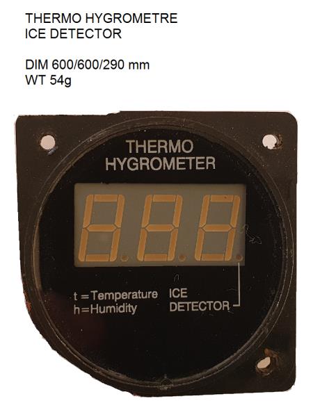 ulm  -  occasion - THERMO HYGROMETER ICE DETECTOR - ulm multiaxes occasion