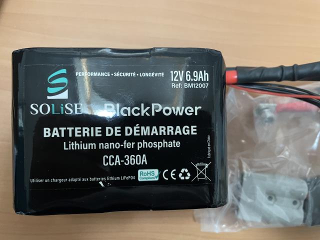 ulm occasion  -  - Batterie de dmarrage lithium 12v 360A