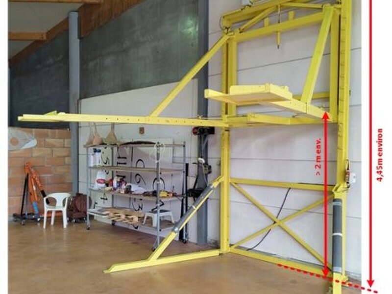 ULM Occasion infrastructure PONT ELEVATEUR ULM